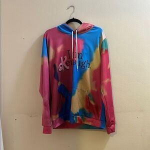 “I Am Kenough” Colorful Tie-Dye Hoodie